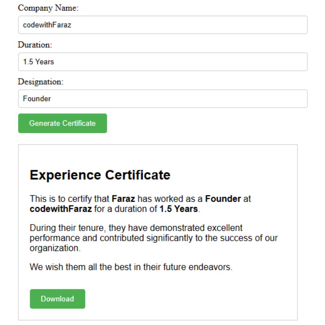 Experience Certificate Generator in HTML, CSS, and JavaScript.jpg